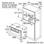 Bosch vbc5580s0 Série 6 four encastrable 90 cm inox - Image 4