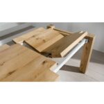 Conarte   Table moderne bois de chêne massif extensible fabriqué à la main - Image 2