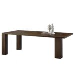 Conarte   Table moderne bois de noyer artisanal
