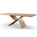 Conarte   Table moderne fabriqué à la main en bois de chêne massif - Image 2