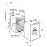 Congélateur encastrable une porte Liebherr ifnd 3503 h 72 cm - Image 3