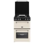 cuisinière mixte stoves dxrich60dfcrm crème