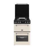cuisinière mixte stoves dxrich60dfcrm crème