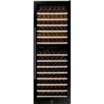 Dunavox dx-181.490dbk  Cave à vin h 183 cm verre noir