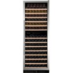 Dunavox dx-181.490sdsk  Cave à vin h 183 cm en acier inoxydable