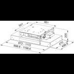 Faber Heaven 2.0 x flat kl a90/2 hotte de plafond 90 cm acier inoxydable - Image 2