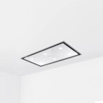 Faber paradis lumineux a90 g/wh kl hotte de plafond 90 cm verre blanc