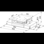 Faber High-light x kl a91/2 hotte de plafond encastrable 91 cm acier inoxydable - Image 3