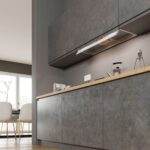Faber ilma touch hotte sous meuble encastrable 90 cm verre blanc - acier inoxydable - Image 2