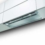 Faber in-nova air hotte sous meuble encastrable 120 cm verre noir - acier inoxydable