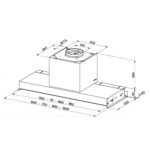 Faber in-nova hotte encastrable zéro goutte sous meuble k-link 90 cm - Image 4