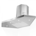 Faber Stilo hotte d'angle 100 cm en acier inoxydable