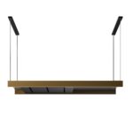 Falmec Hotte îlot lumineuse 120 cm bronze