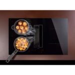 Falmec Zero Easy table de cuisson à induction filtrante avec hotte intégrée 85 cm vitrocéramique noire - Image 2