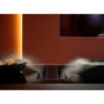 Falmec Zero Easy table de cuisson à induction filtrante avec hotte intégrée 85 cm vitrocéramique noire - Image 3