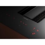 Falmec Zero Easy table de cuisson à induction filtrante avec hotte intégrée 85 cm vitrocéramique noire - Image 4