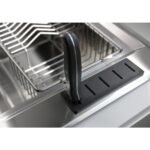 Foster 4504 051 Vasque évier Stripe + égouttoir semi-affleurant 117 cm inox - Image 2