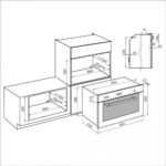 Foster 7193 047 Ke four à gaz encastrable 90 cm inox - Image 2