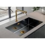 Foster 8524 009 Margot rubinetto miscelatore sotto finestra oro - Image 3