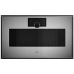 Four à micro-ondes combiné encastrable Gaggenau GM481120 76 cm, acier inoxydable et verre