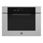Four à micro-ondes encastrable Bertazzoni f457modmwlxc h 45 cm acier inoxydable