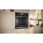 Four à vapeur pyrolytique encastrable Neff b64ct73n0 N90 60 cm noir - Image 3