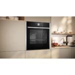 Four à vapeur pyrolytique encastrable Neff b64ct73n0 N90 60 cm noir - Image 5
