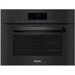 Four vapeur combiné Miele dgc 7845 hc Vitroline h 45 cm encastrable verre noir
