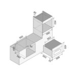 Four encastrable Ilve 645ntz41 h 45 cm - Image 3