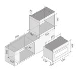 Four encastrable Ilve ov90sm3 90 cm en acier inoxydable - Image 2