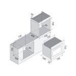 Four multifonction encastrable Ilve ov30gt31 60 cm verre noir - Image 2