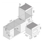 Four multifonction encastrable Ilve ov601sl3 60 cm en acier inoxydable - Image 2