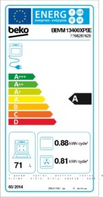 four pyrolyse beko bbvm13400xpse - Image 2