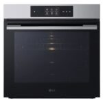 Four pyrolyse + vapeur assistée LG wsed7664s encastrable instaview 60 cm inox
