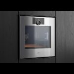 Four pyrolytique encastrable Gaggenau GO450120 60 cm inox - verre - Image 4