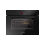 Four trivalent encastrable Ilve 645ghsw1, micro-ondes, vapeur, chaleur tournante, h 45 cm, verre noir