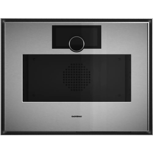 four-vapeur-combine-encastrable-gaggenau-gs450120-h-45-cm-inox-verre Four vapeur combiné encastrable Gaggenau GS450120 h 45 cm inox - verre - Image 1