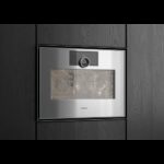 Four vapeur combiné encastrable Gaggenau GS451120 h 45 cm inox - verre - Image 4