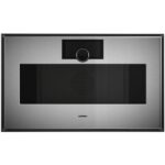 Four vapeur combiné encastrable Gaggenau GS480120 75 cm h 45 cm inox - verre