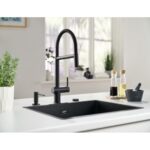 Mitigeur Franke Active semi pro + douchette noir mat - Image 2