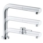 Franke Active Window Mitigeur de douche sous fenêtre + douchette chromée