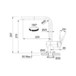 Franke Atlas Neo Sensor mitigeur électronique de douche + douchette noire - Image 3