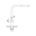 Franke Atlas Neo Sensor mitigeur électronique de douche + douchette noire - Image 4