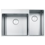 Franke Box bxx 220-50-27 Évier double cuve 82 cm acier inoxydable satiné