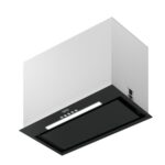 Franke Box fbfe bk mat a52 hotte encastrable sous meuble 86 cm verre noir