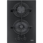Franke fhcr 302 2g he bk c table de cuisson à gaz domino 31 cm verre noir