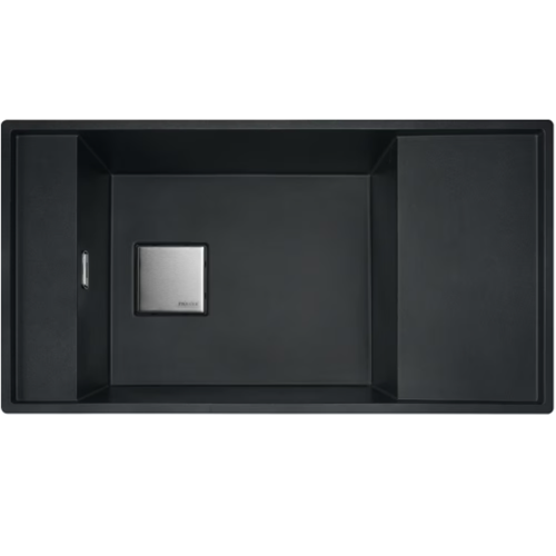 franke-fresno-fsg-611-88-egouttoir-pour-evier-simple-87-cm-fragranite-noir Franke Fresno fsg 611-88 évier 1 bac + égouttoir 87 cm noir fragranite - Image 1