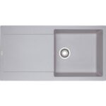 Franke Maris mrg-611-l évier simple + égouttoir 97 cm aluminium fragranite
