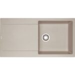 Franke Maris mrg-611-l évier simple + égouttoir 97 cm fragranite Sahara