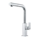 Franke Mythos Mitigeur de douche + douchette en acier inoxydable satiné